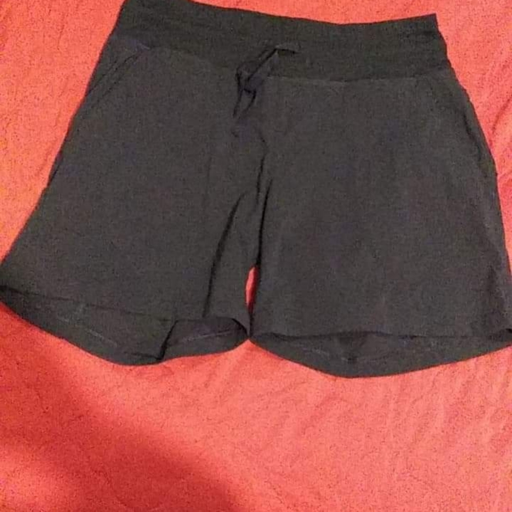 Black basketball shorts